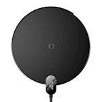 Baseus trådlös laddare Digital LED 2 15W svart