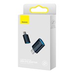 Baseus adapter Ingenuity USB-C till USB-A 3.1 blå OTG