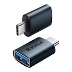 Baseus adapter Ingenuity USB-C till USB-A 3.1 blå OTG