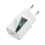 Baseus väggladdare Super Si PD 30W 1x USB-C vit