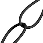 Baseus-kabel Superior USB – Lightning 1,0 m 2,4A svart