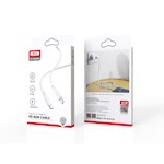 XO-kabel NB208B PD USB-C – USB-C 1,0 m 60W vit
