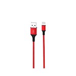 XO-kabel NB143 USB – Lightning 1,0 m 2,4A röd