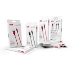 XO-kabel NB143 USB – Lightning 1,0 m 2,4A svart