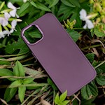 Satinskål för Samsung Galaxy S21 i vinröd