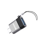 BWOO Adapter USB – USB-C Grå OTG BZ-35