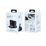 Devia wall charger Extreme PD QC 3.0 75W 2x USB-C 4x USB svart