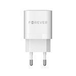 För evigt TC-05-33AC GaN PD QC-laddare 1x USB-C 1x USB 33W vit