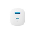 För evigt TC-05-33AC GaN PD QC-laddare 1x USB-C 1x USB 33W vit