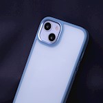 Satin Matt skal för iPhone 15 Plus 6,7" blått
