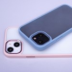 Satin Matt skal för iPhone 15 Plus 6,7" blått