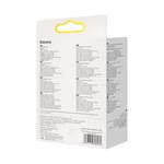 Baseus väggladdare Kompakt 3 x USB svart 17W