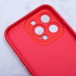 Silikonfodral för iPhone 16 6,1" i rött