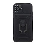 Defender Slide-fodral till iPhone 16 Pro 6,3″ svart