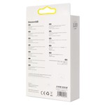 Baseus kabel Crystal Shine USB – Lightning 1,2 m 2,4A blå