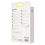 Baseus kabel Crystal Shine USB – Lightning 2,0 m 2,4A blå
