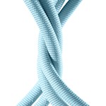 Baseus-kabel Crystal Shine USB – Lightning 2,0 m 2,4A himmelsblå