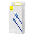Baseus sladd Crystal Shine USB – USB-C 2,0 m 100W blå
