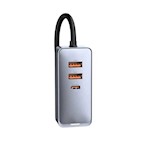 Baseus bilopladdare Share Together 2in1 PD 120W 2x USB 2x USB-C grå