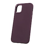 Satinfodral till iPhone 11 vinröd