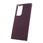 Satinfodral till Samsung Galaxy S22 Ultra vinröd