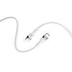 För alltid flexibel kabel USB-C – USB-C 2,0 m 60W vit