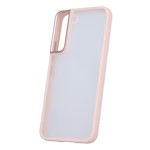 Satin Matt fodral för Samsung Galaxy S22 rosa