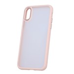 Satin Matt fodral för iPhone X / XS rosa