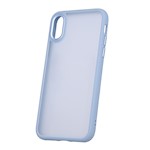 Satin Matt fodral för iPhone X / XS blå