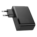 Baseus väggladdare GaN2 Pro PD 100W 2x USB-C 2x USB svart