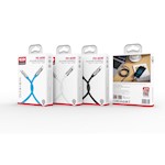 XO-kabel NB-Q228B USB-C – USB-C 1,2 m 60W svart