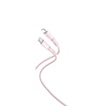 XO-kabel NB-Q226B USB-C – USB-C 1 m 60 W rosa