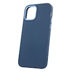 Satinfodral för iPhone 12 / 12 Pro 6,1" mörkblå