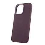 Satinfodral för iPhone 14 Pro Max 6,7" vinröd