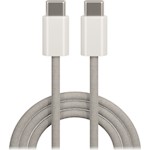 Maxlife MXUC-06 sladd USB-C – USB-C 1,0 m 20W grå nylon