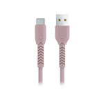 Maxlife MXUC-04 sladd USB – USB-C 1,0 m 3A rosa