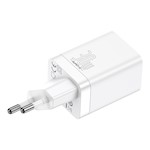 Baseus väggladdare Super Si PD 30W 1x USB-C 1x USB vit