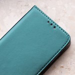 Smart Magnetfodral för Samsung Galaxy S25 Plus mörkgrön