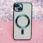 Color Chrome Mag-fodral för iPhone 16 6,1″ i grönt
