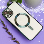 Color Chrome Mag-fodral för iPhone 16 6,1″ i grönt