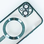 Color Chrome Mag-fodral för iPhone 16 6,1″ i grönt