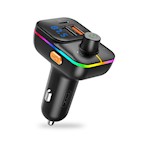XO-sändare FM BCC09 Bluetooth MP3 bil-laddare 25W svart