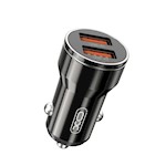 XO bil-laddare CC48 2x USB 2,4A svart