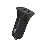 XO bil-laddare TZ10 2x USB 2,4A svart + USB-C-kabel