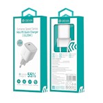Devia väggladdare Smart Mini PD 20W 1x USB-C vit