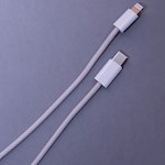 Maxlife MXUC-06 kabel USB-C – Lightning 1,0 m 20W grå nylon
