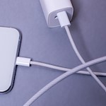 Maxlife MXUC-06 sladd USB-C – USB-C 1,0 m 20W grå nylon