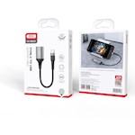 XO-adapter OTG NB201 USB – USB-C svart
