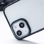 Satinmatt fodral för iPhone XR i svart