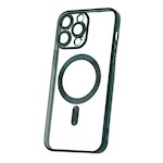 Färg Chrome Mag-fodral för iPhone 14 Pro Max 6,7" grönt
